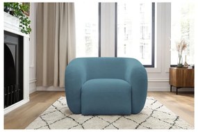 Niebieski fotel Celine – Bobochic Paris