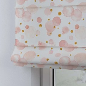 Biało-różowa roleta dziecięca 170x130 cm Magic – Yellow Tipi