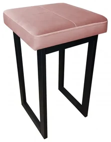 Taboret MAESTRO LOW MG VELVET różowy ATOS