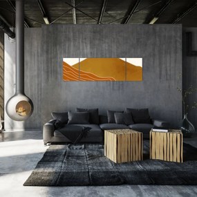 Obraz - Zachód słońca (170x50 cm)