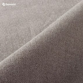 Szarobrązowe tapicerowane łóżko dwuosobowe 140x200 cm Mattis – Meise Möbel