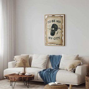 Plakat To be hip 21x30 cm z ramą złotą bez marginesu ARTGEIST B