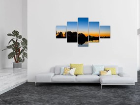 Obraz zachodu słońca (125x70 cm)