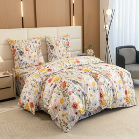 PrzytulneMieszkanie.pl PrzytulneMieszkanie.pl Pościel z mikrofibry WILDFLOWERS kolorowa Rozmiar pościeli: 70 x 90 cm | 140 x 200 cm
