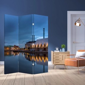 Parawan - Kanał wodny - Göteborg (126x170 cm)