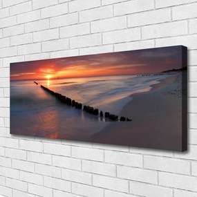 Obraz na płótnie Piaszczysty Brzeg Bałtyku