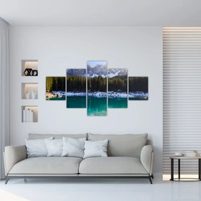 Obraz - Jezioro Karersee (125x70 cm)