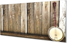 Szklany Panel Hawajskie Brzmienie Ukulele