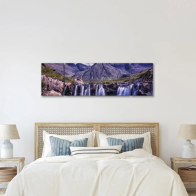 Obraz wodospadów (170x50 cm)