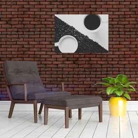 Obraz na szkle - kawa (70x50 cm)
