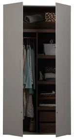 Szara szafa modułowa 110x210 cm Rens – WOOOD