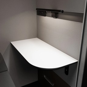 Budka akustyczna do biura INBOX 1-osobowa 2100 x 1100 x 900 mm