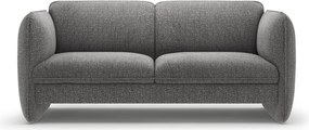 Ciemnoszara sofa z tkaniny szenilowej 168 cm Georgia – Micadoni
