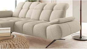 Elegancki narożnik MORENO S z funkcją w tkaninie ARAGON 03 WERSAL