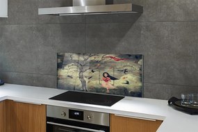 Panel nad Blat Kuchenny Bajkowa Scena na Skale