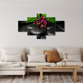 Obraz - Kamienie lawy (125x70 cm)