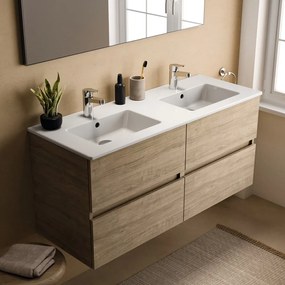 Wisząca szafka pod umywalkę w dekorze dębu 120x55 cm Eurovit+ – Ideal Standard