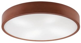 Plafon NATURAL 4xE27/60W/230V ø 57,5 cm sosna/brązowy