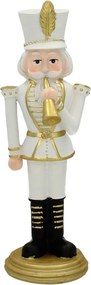 Figurka Dziadek do orzechów 31cm white