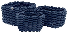 Tekstylne koszyki zestaw 3 szt. 30x25x19 cm Tom Tailor – Wenko