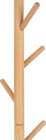 Drewniany wieszak stojący do przedpokoju Stick