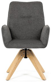 Krzesło do jadalni DCH-C2148 GREY2 z wodoodpornątkaniną