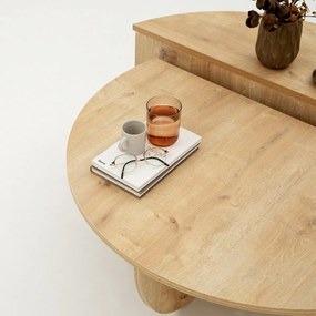 Stolik konferencyjny Podium Sapphire Oak