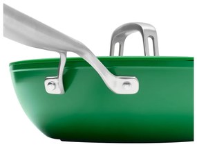 Patelnia z pokrywką/z powłoką ceramiczną wok ø 28 cm Meda 3.0 – FABINI