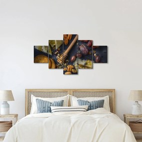 Obraz z suszonymi owocami (125x70 cm)