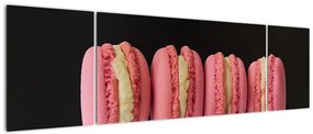 Obraz makaroników (170x50 cm)