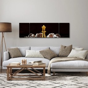 Obraz - Figury szachowe (170x50 cm)