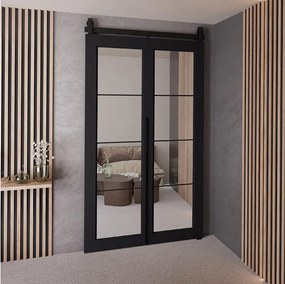 Drzwi Przesuwne QUDIO M5 Czarny 100