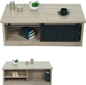 Stolik kawowy MCW-K75,  kolor naturalny