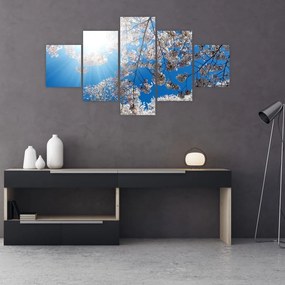 Obraz - Wiśniowe kwiaty (125x70 cm)