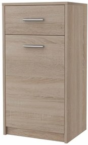 Wysoka komoda dąb sonoma F7-G98