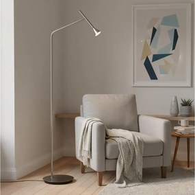 Ideal Lux - Lampa stojąca DIESIS LED/4,5W/230V CRI 95 matowy chrom