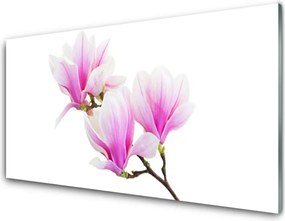 Szkło do Kuchni na Ścianę Rozkwitająca Flora Botaniczna