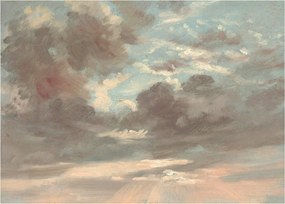 Obraz na szkle - John Constable, Cloud Study Stormy Sunset, reprodukcje (70x50 cm)