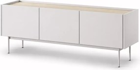 Szafka RTV Lobster – nowoczesna szafka pod TV do salonu na metalowych nóżkach, minimalistyczny design