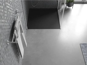 Mexen Amon brodzik kwadratowy SMC 80 x 80 cm, czarny - 4F708080