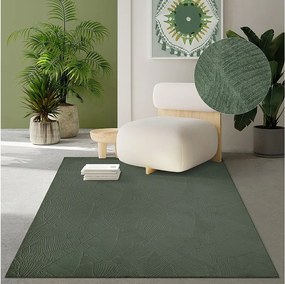Dywan Rio Salon antypoślizgowy liście, Las, 80 x 150 cm
