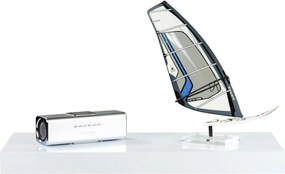 Półka ścienna STILISTA Volato biała z połyskiem 50 cm