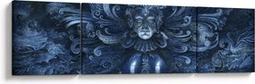 Obraz - Ciemny barok (170x50 cm)