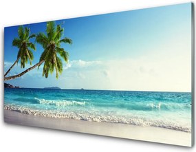 Panel nad blat kuchenny Tropikalna Palma na Wybrzeżu