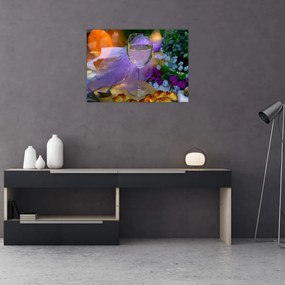 Obraz na szkle - piknik (70x50 cm)