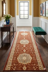 Brązowy klasyczny chodnik na metry G6-Z15