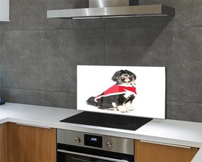 Szkło Ozdobne do Kuchni Portret Spokojnego Psa