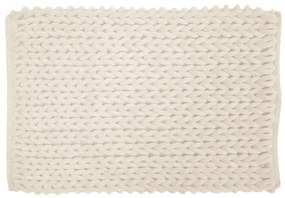 Kremowy dywanik łazienkowy 50x80 cm Ariel – douceur d'intérieur