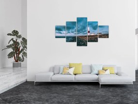 Obraz latarni morskiej (125x70 cm)