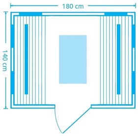 Sauna infrared dla 4 osób Elegant 4002XXL – Marimex